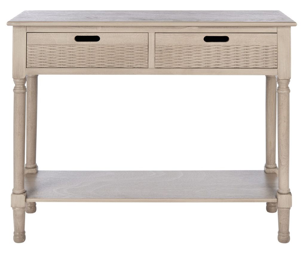 Preview image for Landers 2 Drawer Console, 35.5" X 29.5", Greige