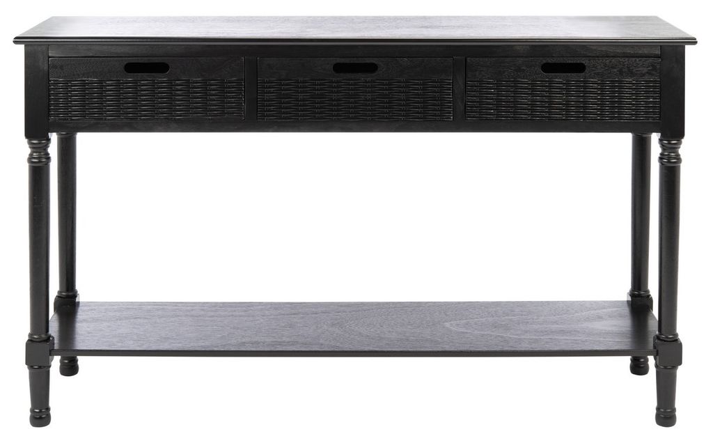 Preview image for Landers 3 Drawer Console, 47.25" X 29.5", Black