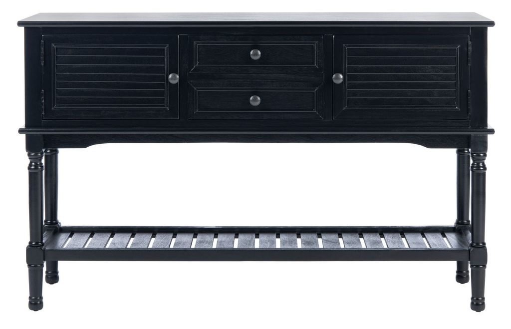 Preview image for Tate 2Drw 2 Door Console Table, 47.25" X 29.5", Black