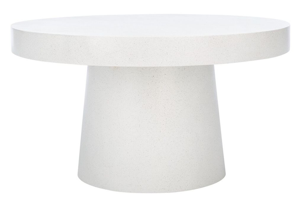 Preview image for Jaria Paper Mache Coffee Table, 31.6" X 17.8", White Terrazzo