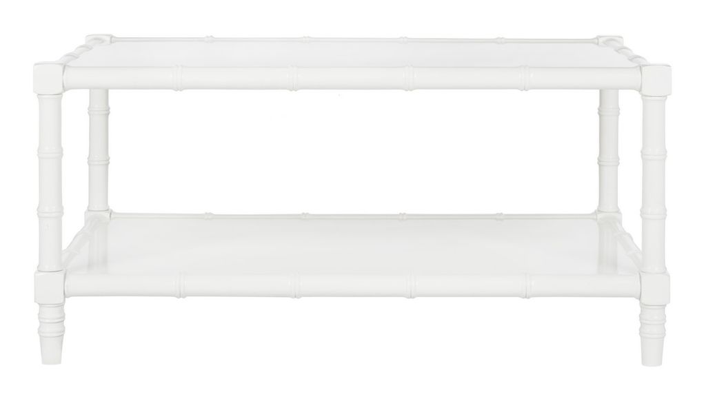 Preview image for Noam Modern Coastal Bamboo Coffee Table, 39" X 17.72"
