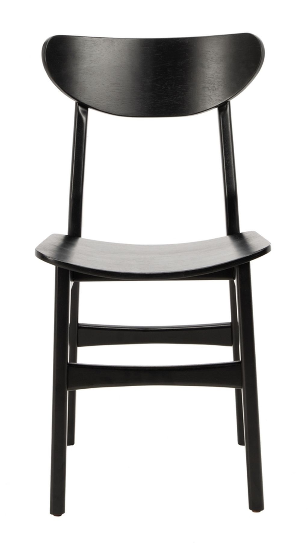 Preview image for Lucca Retro Dining Chair, 17.32" X 33.07", Black, Set Of 2