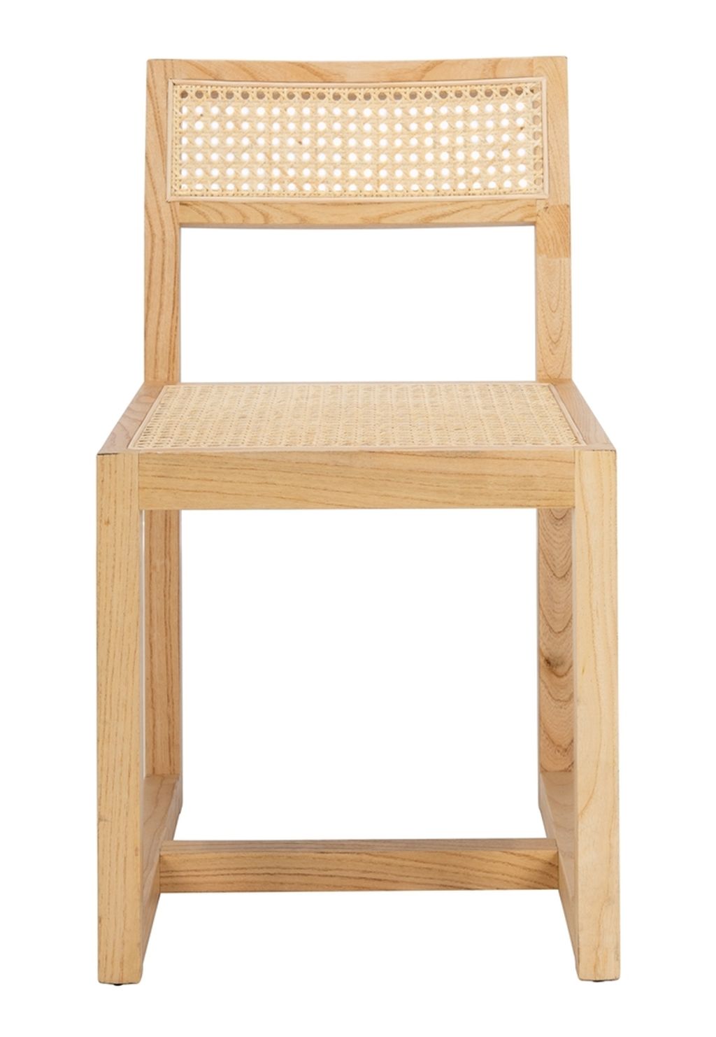 Preview image for Bernice Cane Dining Chair, 22.24" X 30.71", Natural Cane/Natural Rattan