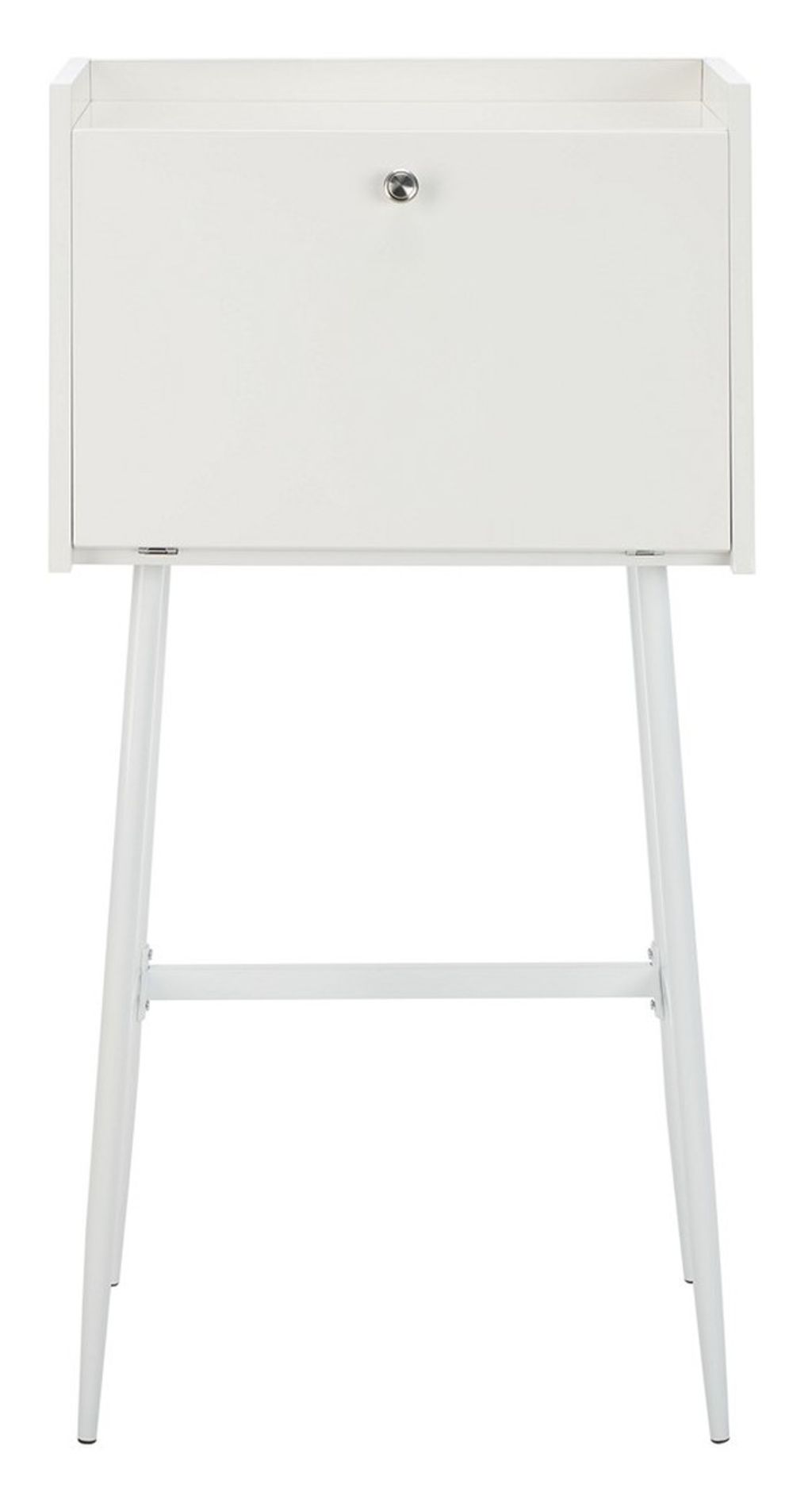 Preview image for Xander Modern Secretary Desk, 22.05" X 44.5", White/White