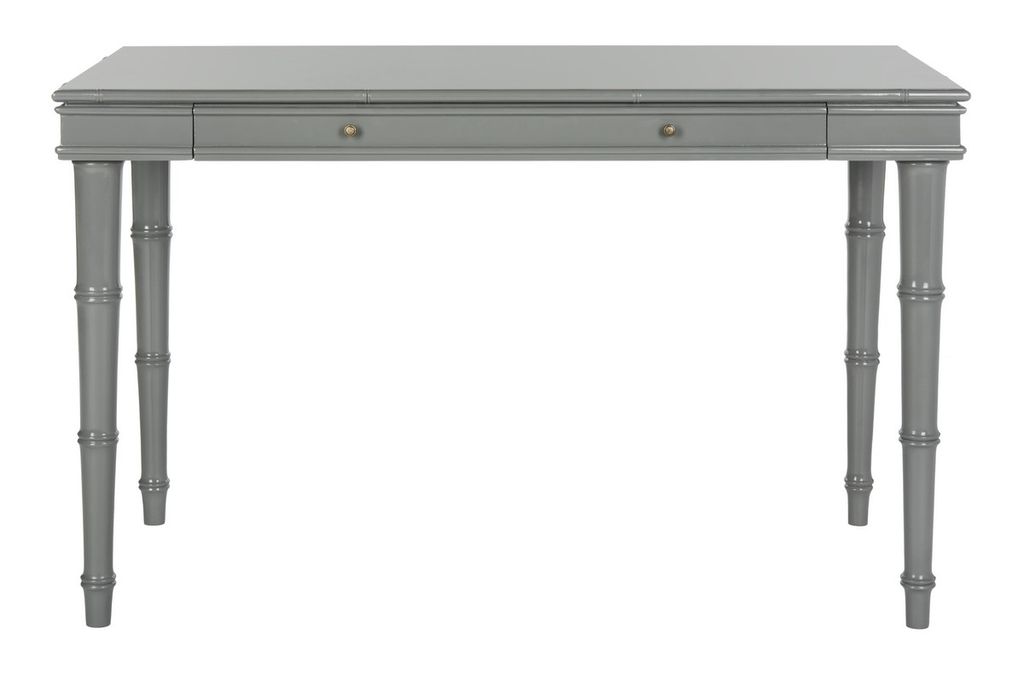 Preview image for Noely Modern Coastal Writing Desk, 23.6" X 29.5", Grey