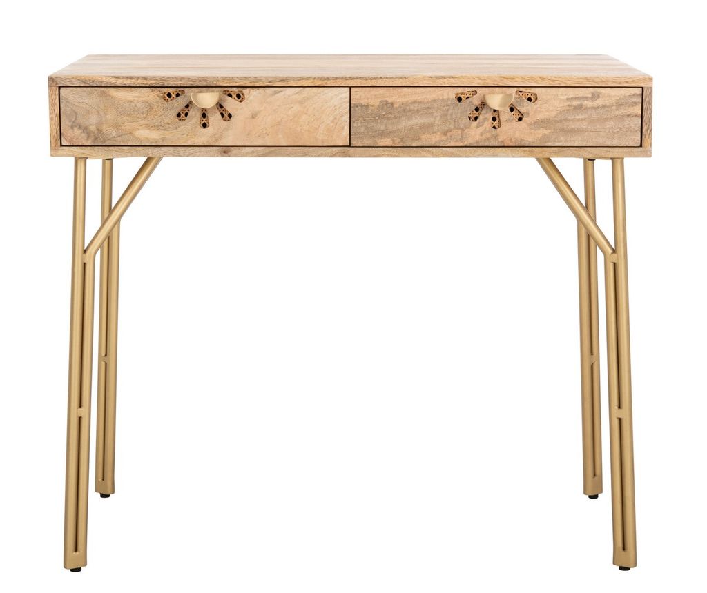 Preview image for Lily 2 Drawer Desk, 35.4" X 30.3"