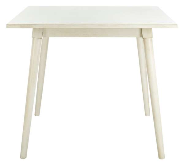 Simone Square Dining Table, 36" X 30.25", Antique White