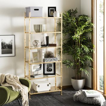 Brass Tiered Etagere