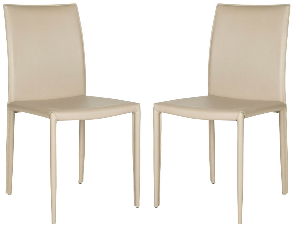 Preview image for Karna 19''H Dining Chair, 18.9" X 35.8", Light Grey, Set Of 2