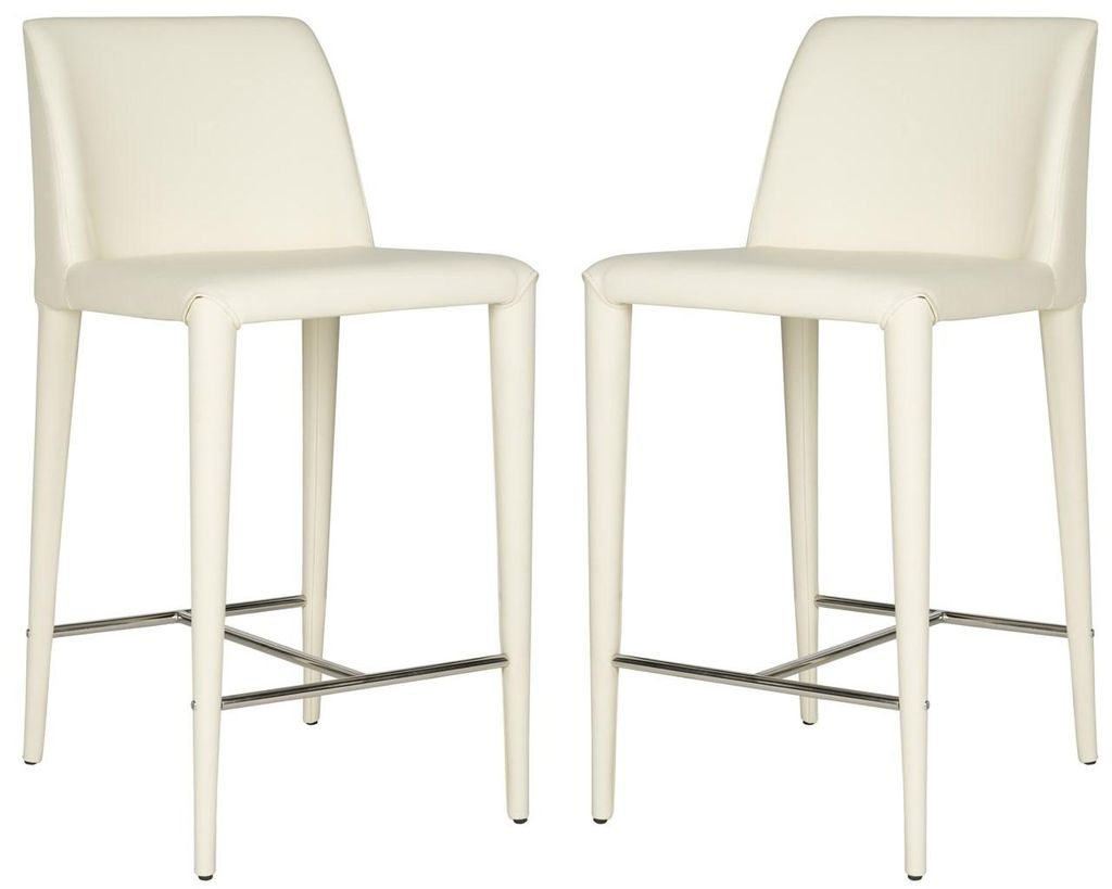 Preview image for Garretson Counter Stool, 22.6" X 36.2", Butter Cream, Set Of 2