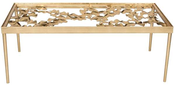Otto Ginkgo Leaf Coffee Table, 48" X 17.8"