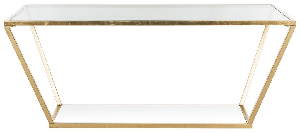 Preview image for Allene Gold Leaf Retro Coffee Table, 48" X 19.3"