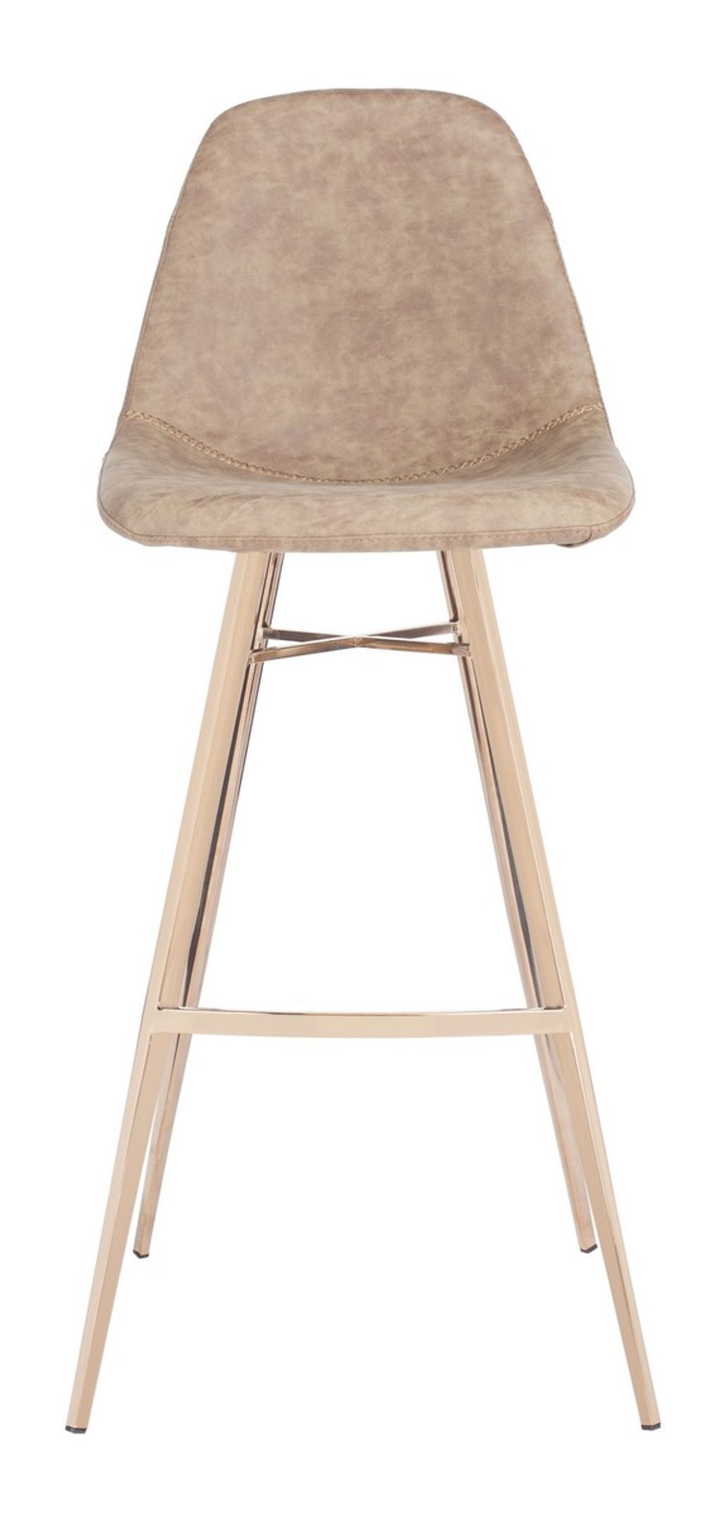 Preview image for Anson Bar Stool, 18.5" X 42.5", Brown/Copper