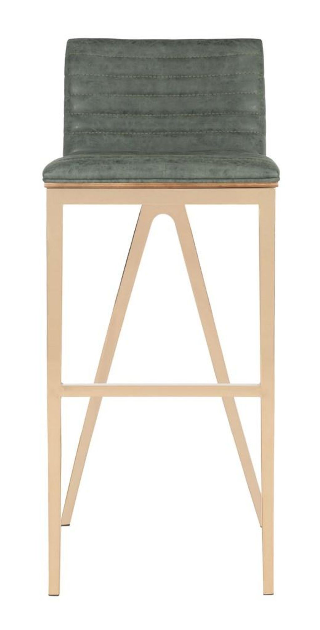 Preview image for Mckay Bar Stool, 16.5" X 39", Ash Green/Copper