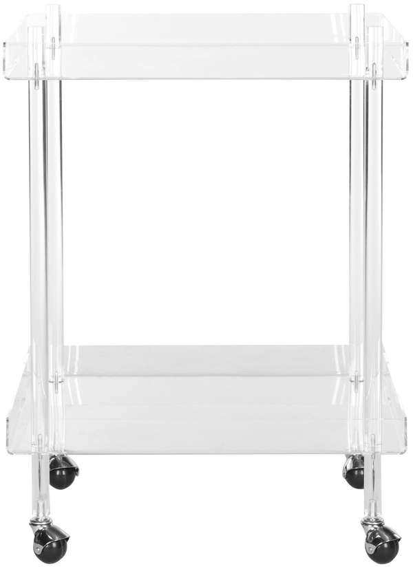 Acrylic Kitchen Cart, 25.6" X 31.1"