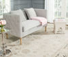 Sarah Tufted Settee With Pillows, 53&quot; X 31.5&quot;