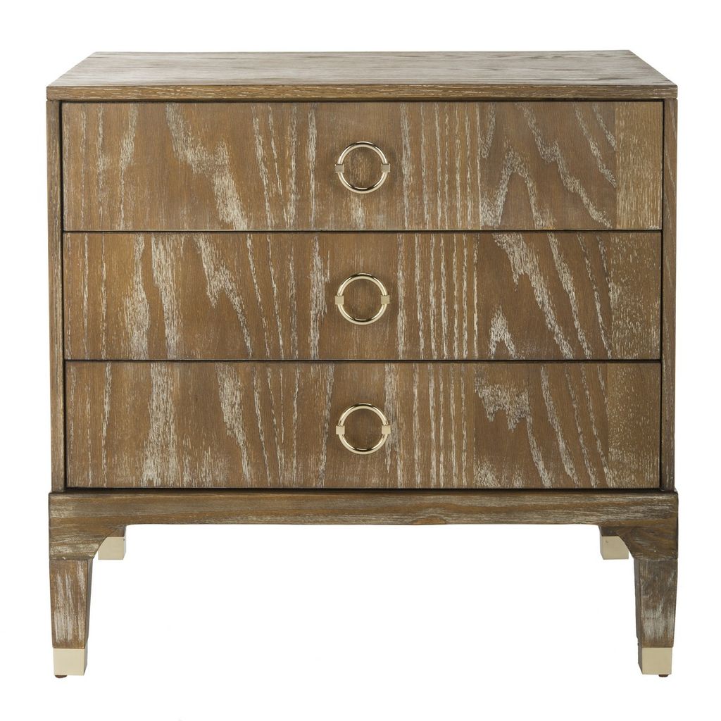 Oak Veneer Bedside Table (Order 2)