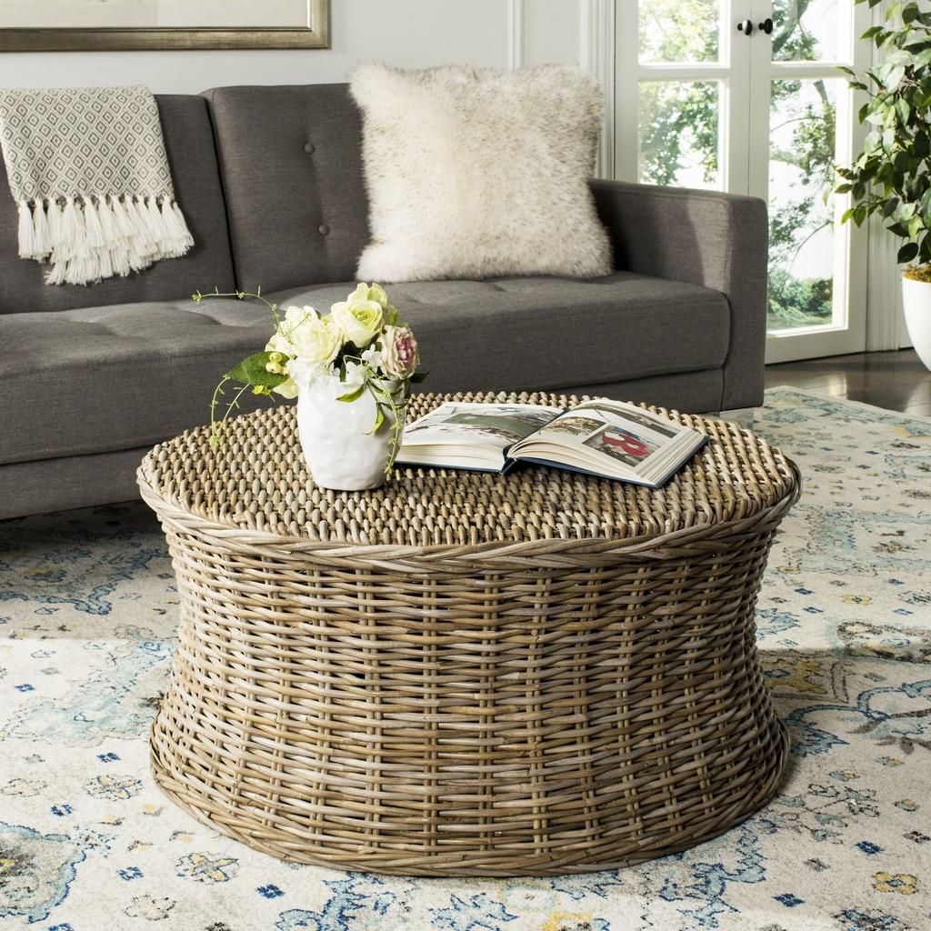 Ruxton Coffee Table, 32.5" X 16", Natural