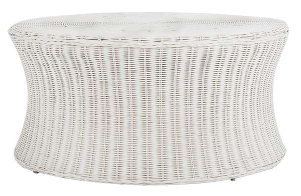 Ruxton Coffee Table, 32.5" X 16", White