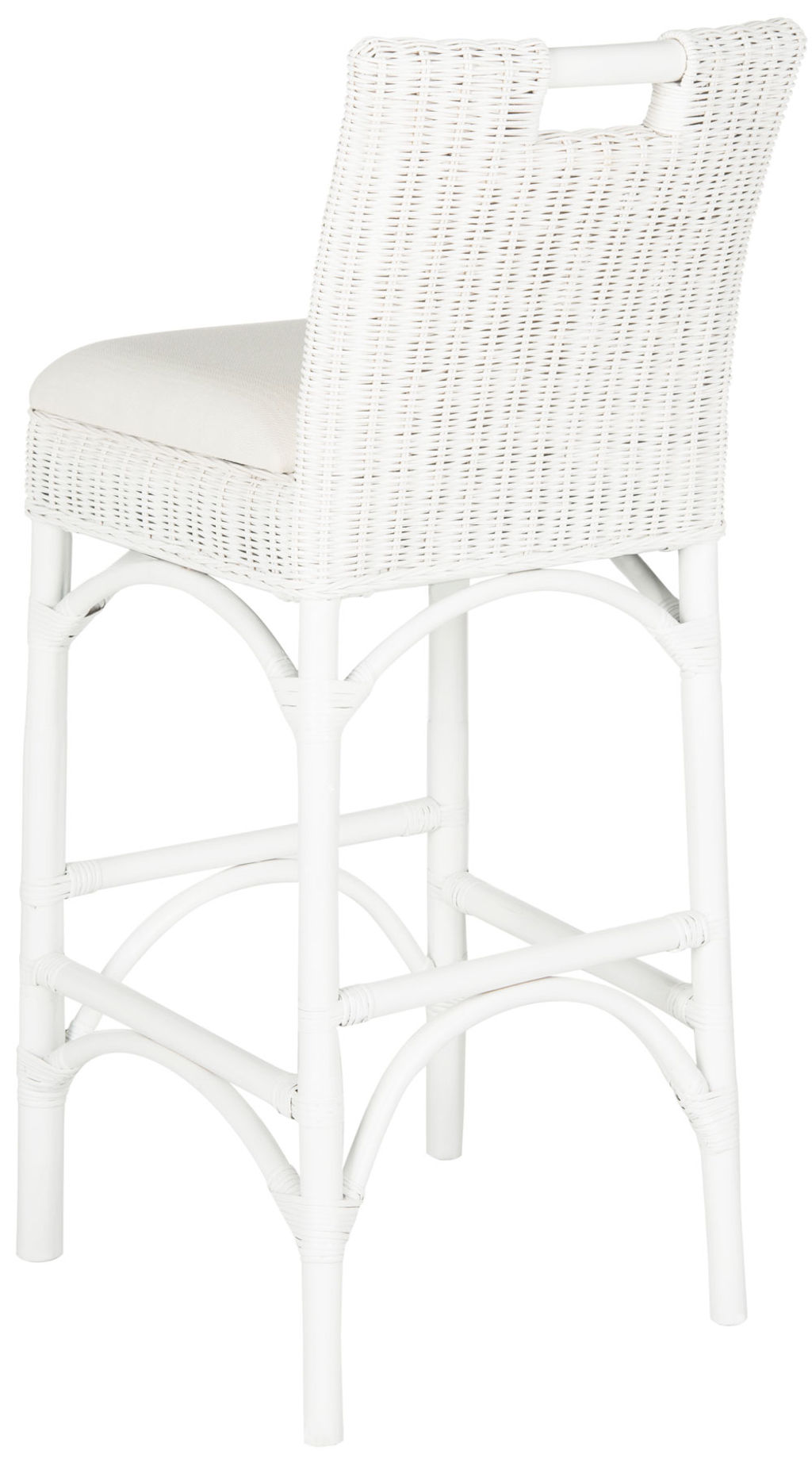 Preview image for Fremont Bar Stool, 17.9" X 42.5", White
