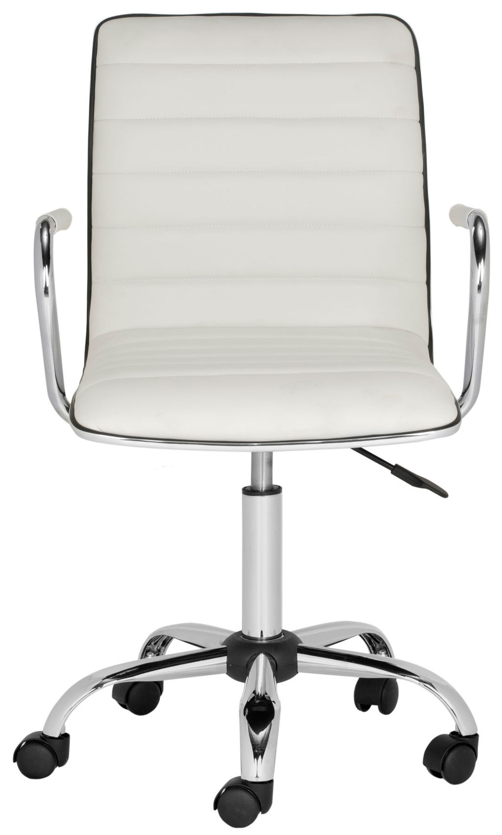 Jonika Swivel Desk Chair, 22.4" X 35.9", White
