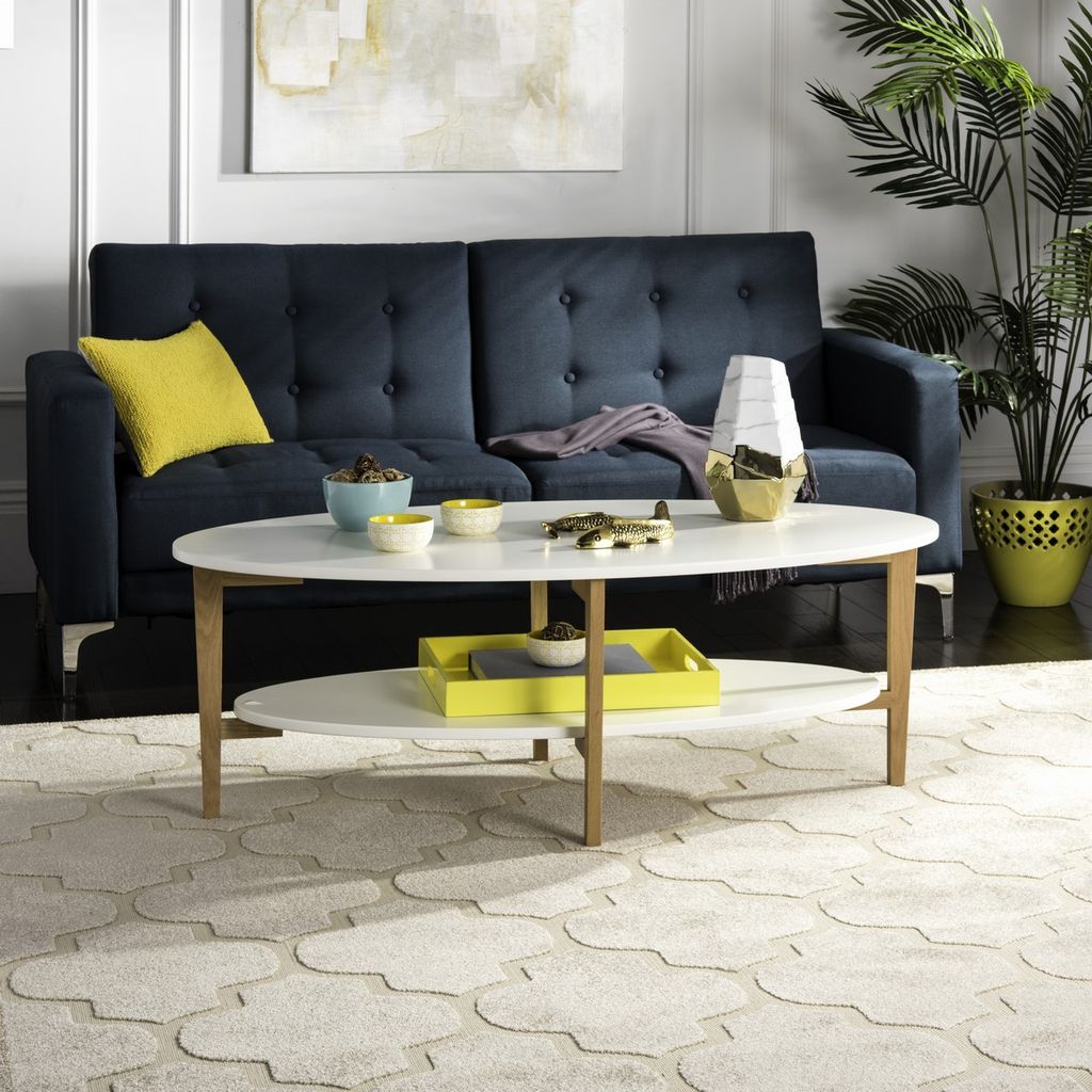 Woodruff Oval Coffee Table, 51.2" X 17.7"