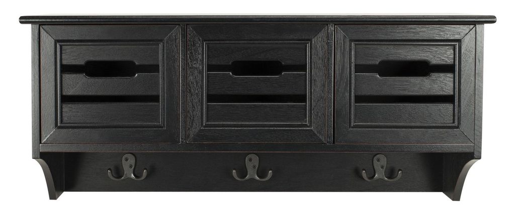 Welcome Hanging 3 Drawer Wall Rack