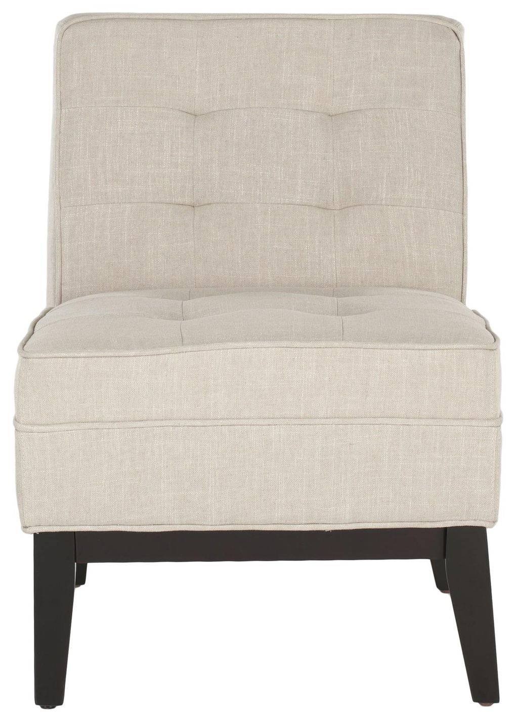 Preview image for Angel Tufted Armless Club Chair, 22.4" X 31.8"