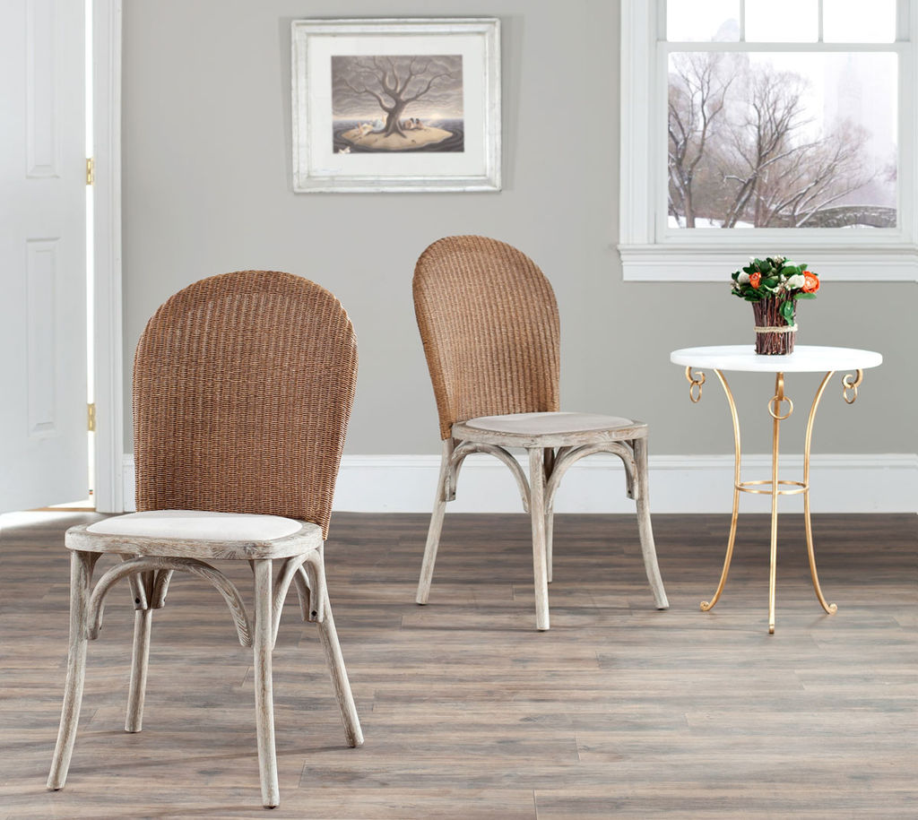 Kioni 19''H Rattan Side Chair, Set Of 2, 17.7" X 36.2"