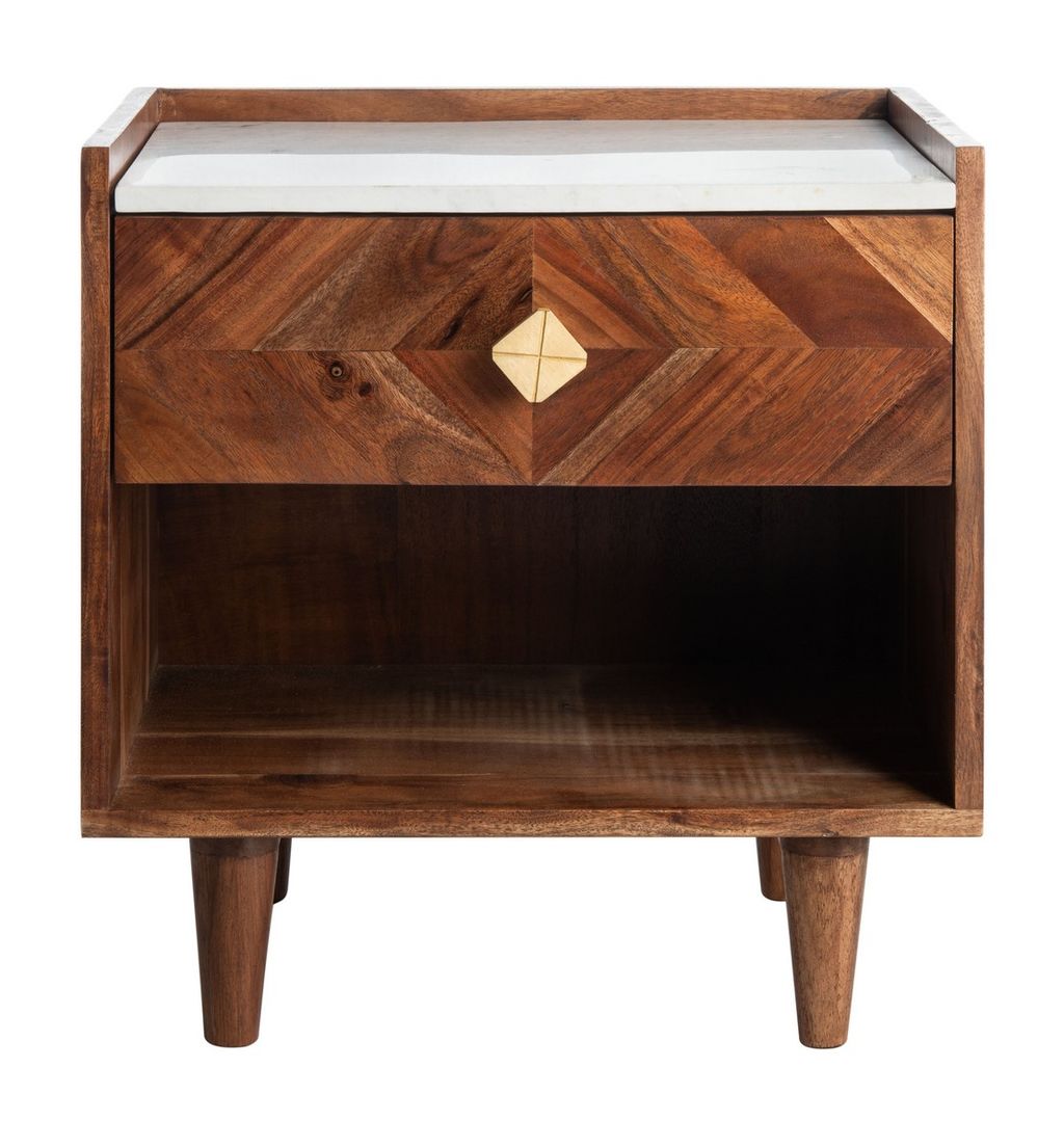 Preview image for Tahseen Parquet Nightstand, 18.9" X 19.69"