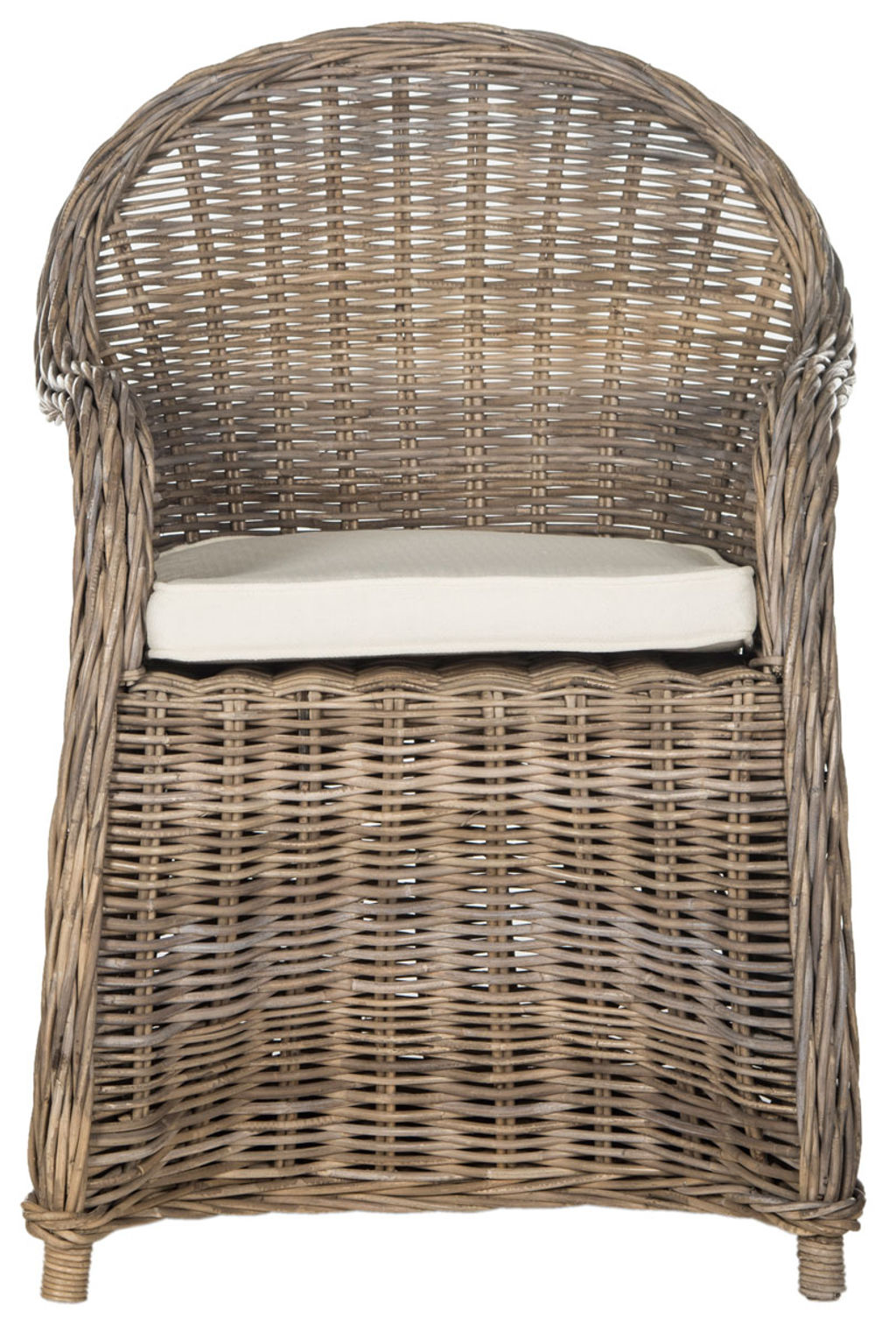 Zane Wicker Club Chair, 24" X 35"