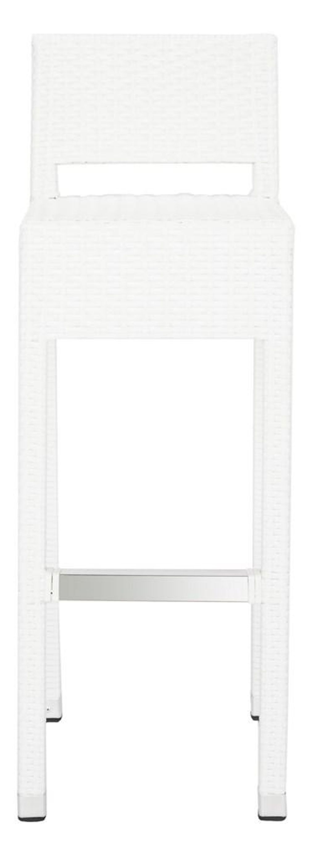 Preview image for Landry Indoor-Outdoor Bar Stool, 13" X 38", White