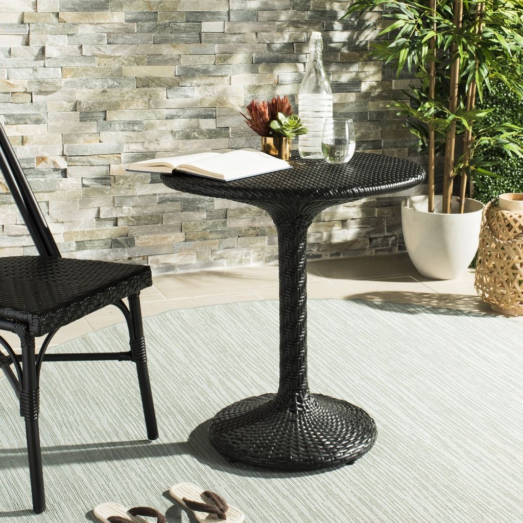 Bilson Rattan Bistro Table, 25.5" X 29"
