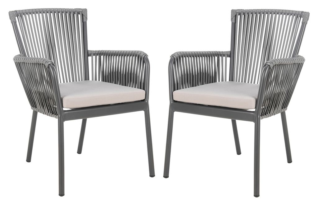Preview image for Paolo Stackable Rope Chair, 23.6" X 34", Set Of 2