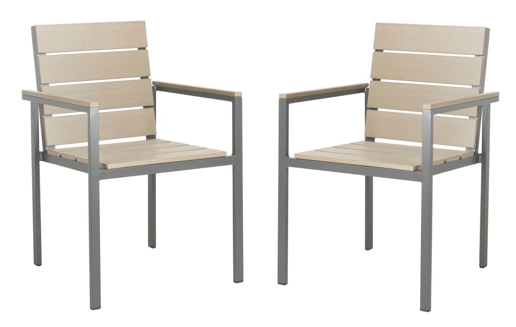 Beldan Stackable Chair, 22.6" X 33", Set Of 2