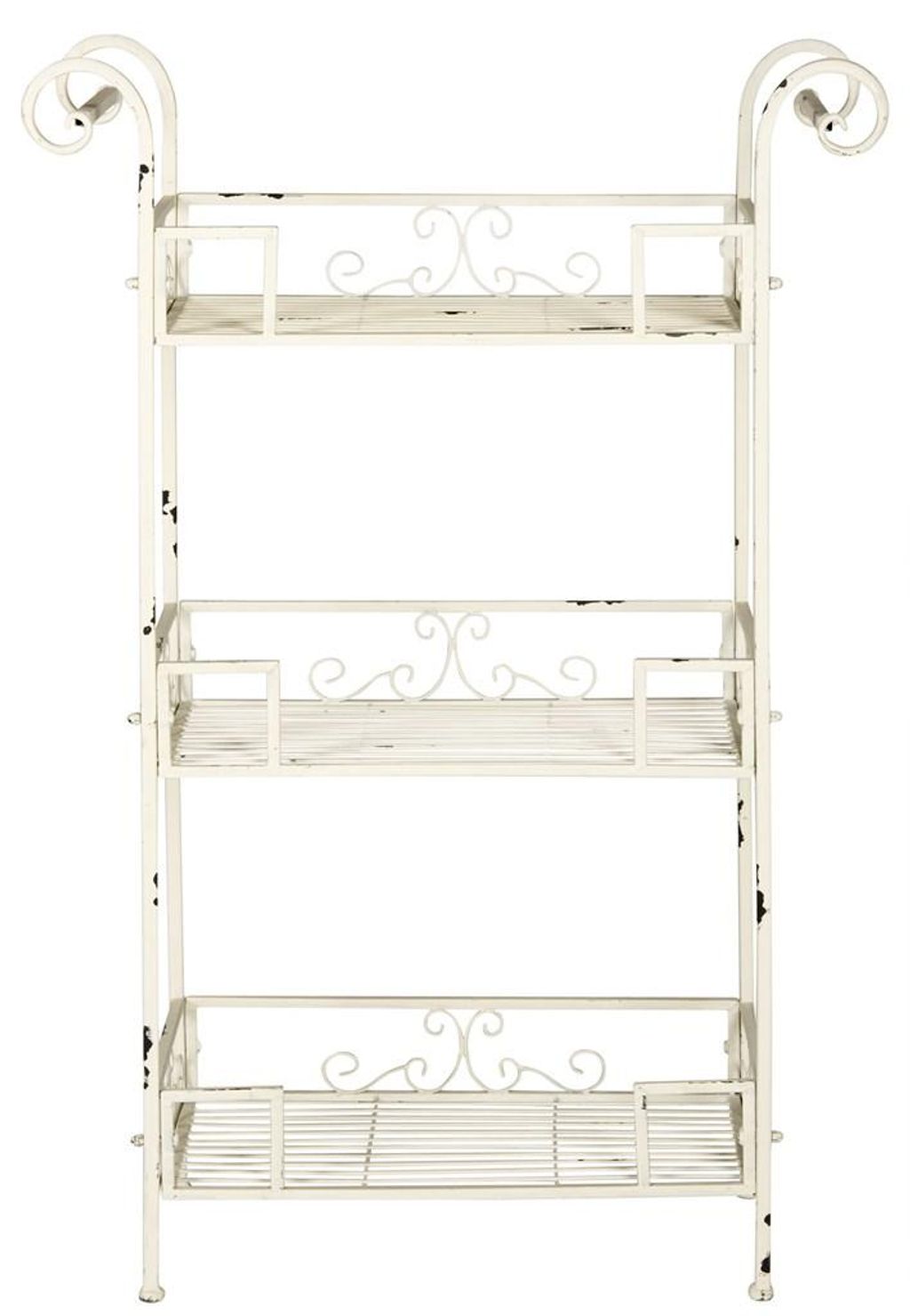 Noreen 3 Tier Shelf, 28.3" X 42.3", Antique White