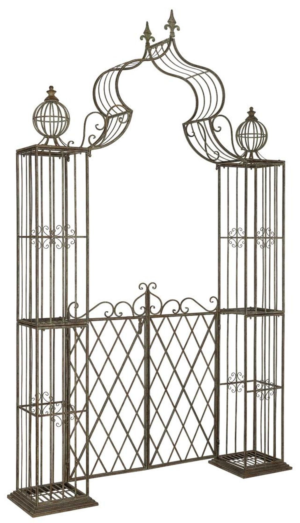 Preview image for Victorian Arbor, Rustic Blue, 67.8" X 107.8"