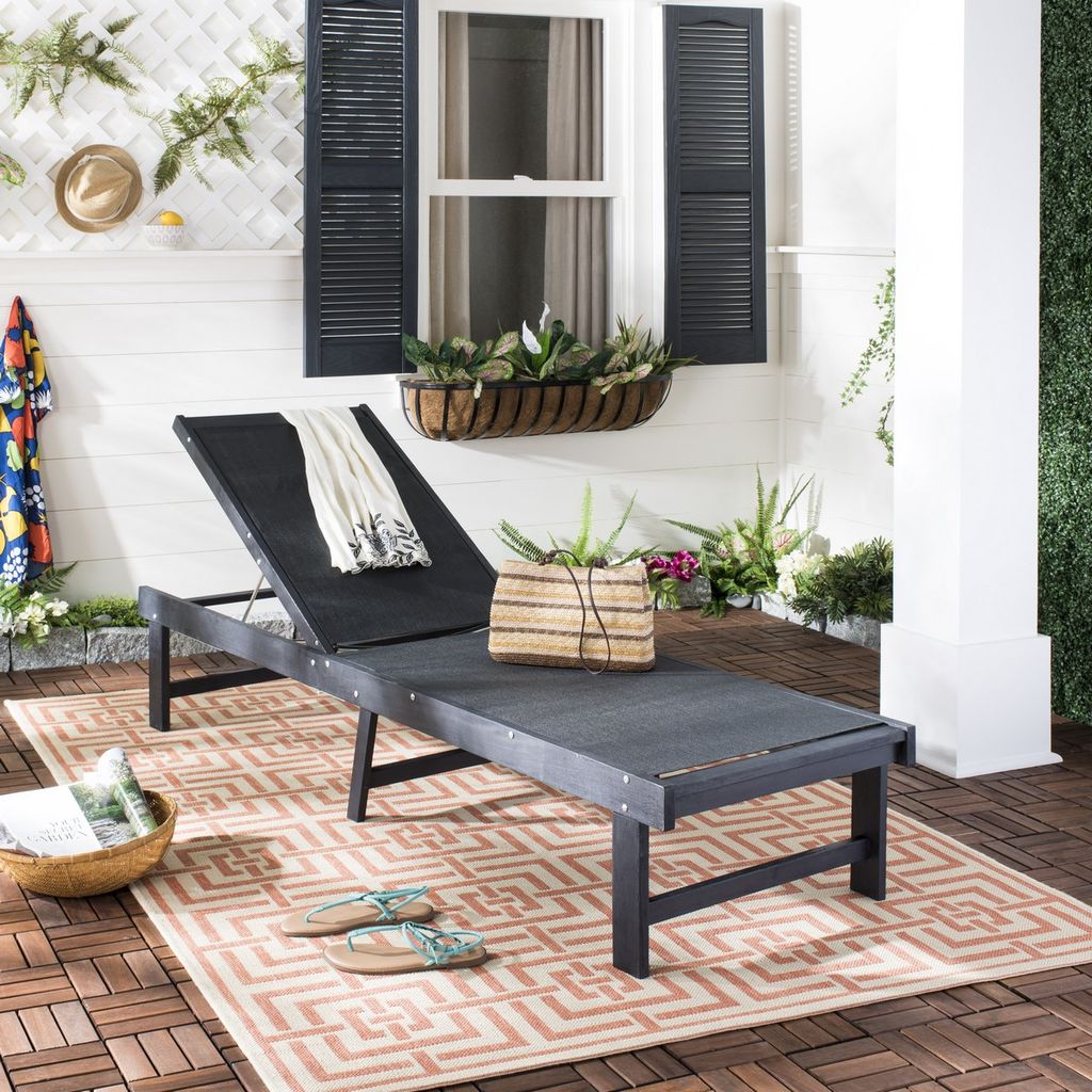 Manteca Lounge Chair, 23.6" X 13", Dark Slate Grey