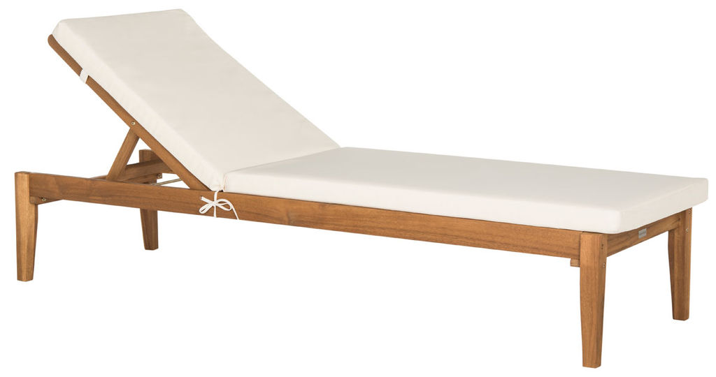 Arcata Sunlounger, 23.62" X 15.35", Natural/Beige