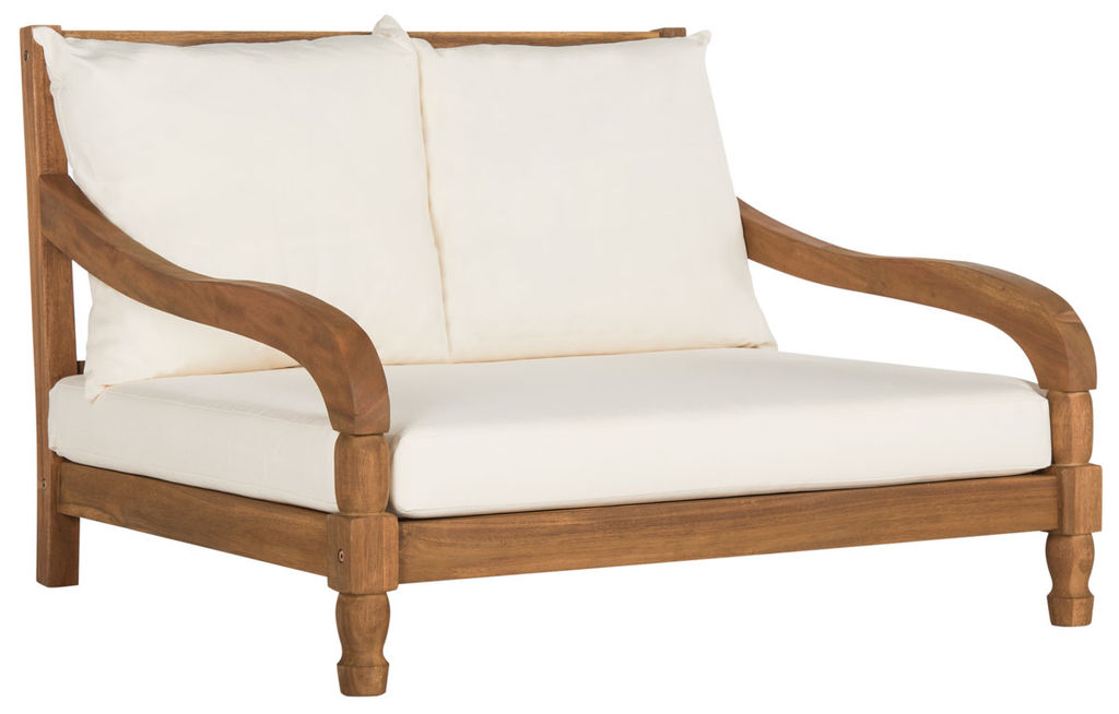 Pomona Lounger Natural & Beige