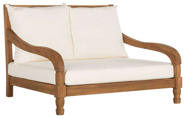 Pomona Lounger, 35.4" X 25.6", Natural/Beige