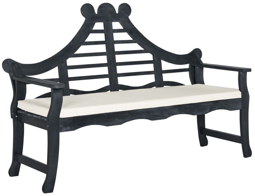 Preview image for Azusa Bench, 26.4" X 42.5", Dark Slate Grey