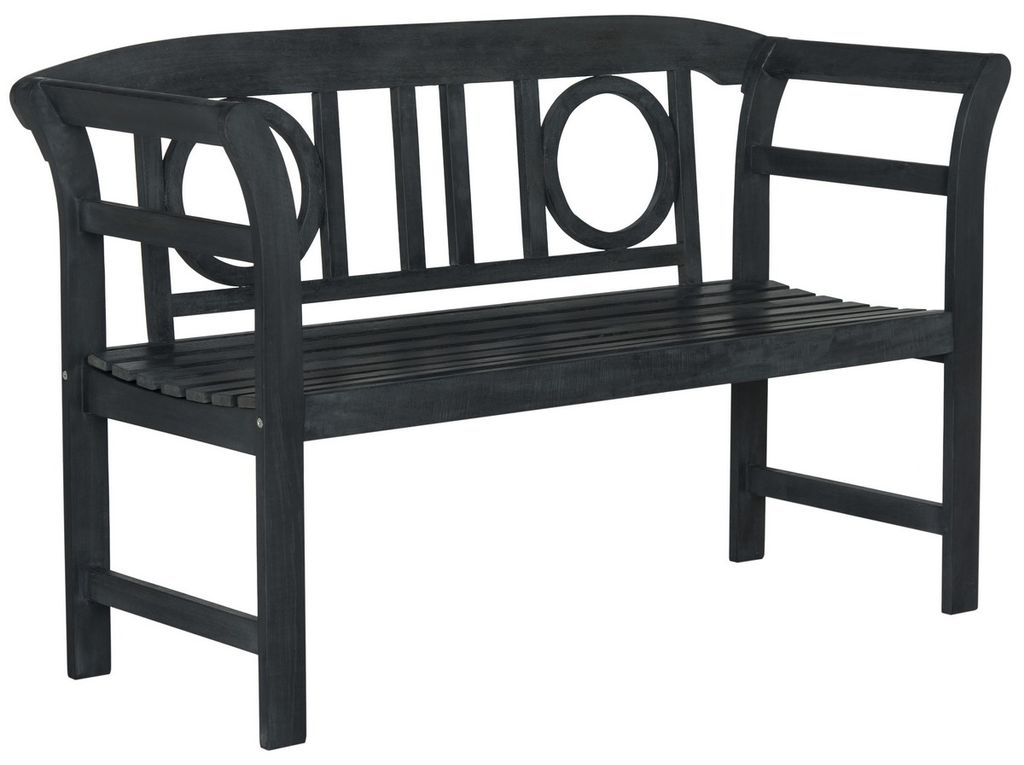 Zion Bench, Dark Slate Grey
