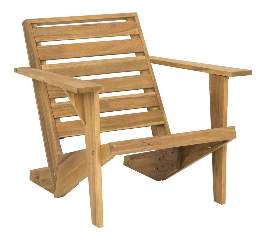 Lanty Adirondack Chair, 29.53" X 28.35", Natural
