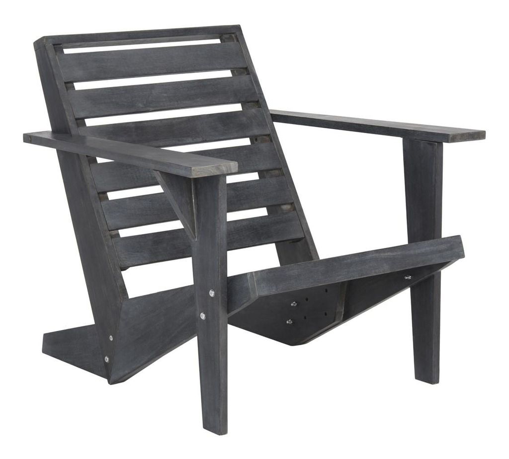 Modern Adirondack Chair Dark Slate Grey