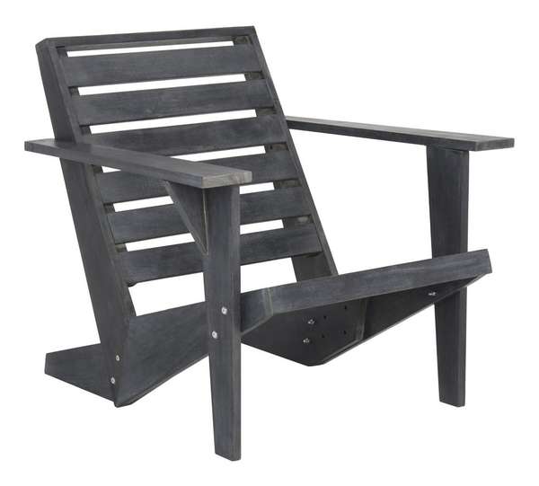 Lanty Adirondack Chair, 29.53" X 28.35", Dark Slate Grey