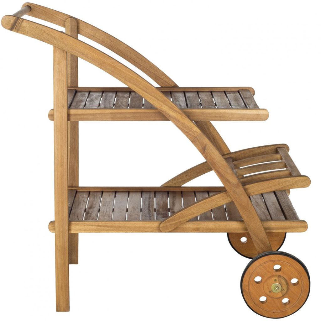 Lodi Tea Cart, 25.2" X 34.3", Natural