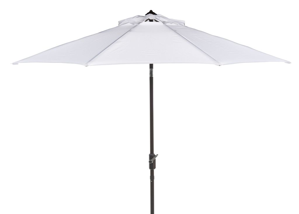 Preview image for Uv Resistant Ortega 9Ft Auto Tilt Crank Umbrella, Open:100.79, Close:6.1" X Open: 98.82", Close: 98.82", White