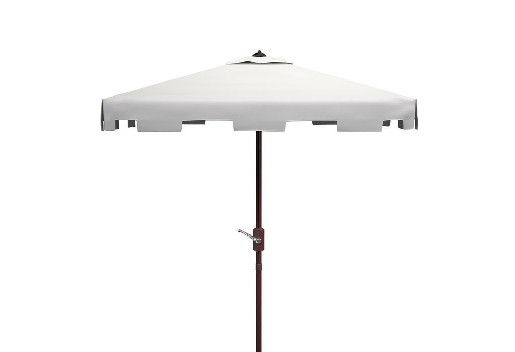 Preview image for Zimmerman 7.5Ft Square Market Umbrella, Open: 90, Close:5.91" X Open: 103.54", Close: 103.54", White