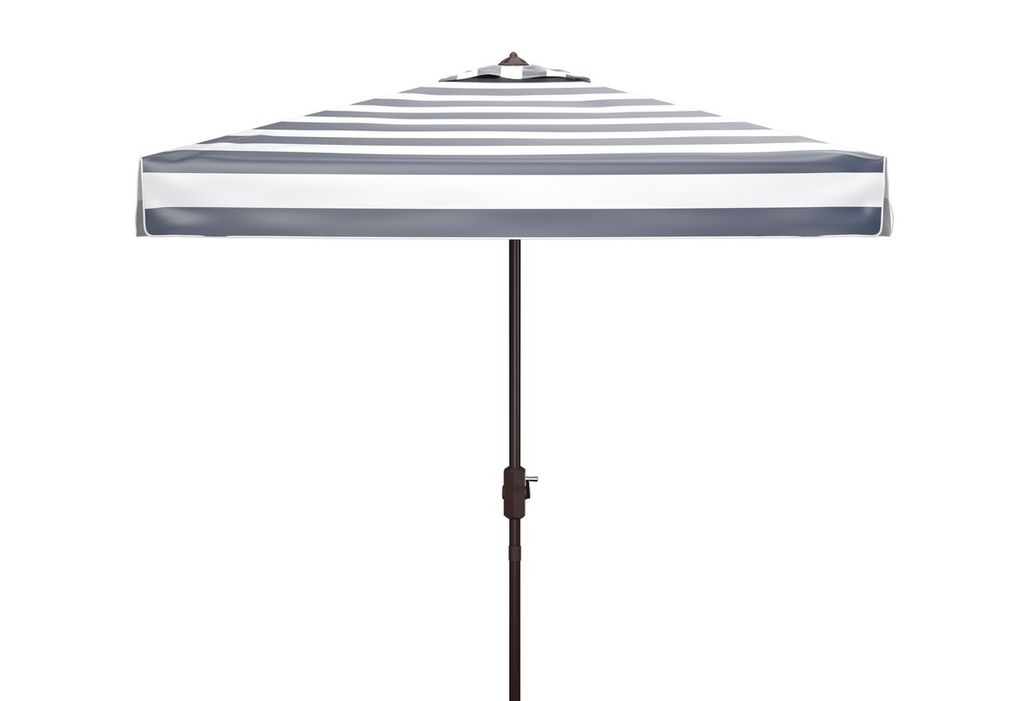 Preview image for Fashion Line 7.5Ft Square Umbrella, Open: 90, Close:5.91" X Open: 103.54", Close: 103.54", Navy/White